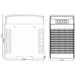 zasilacz na szynę DIN MDIN100W24