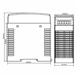 zasilacz na szynę DIN MDIN60W24